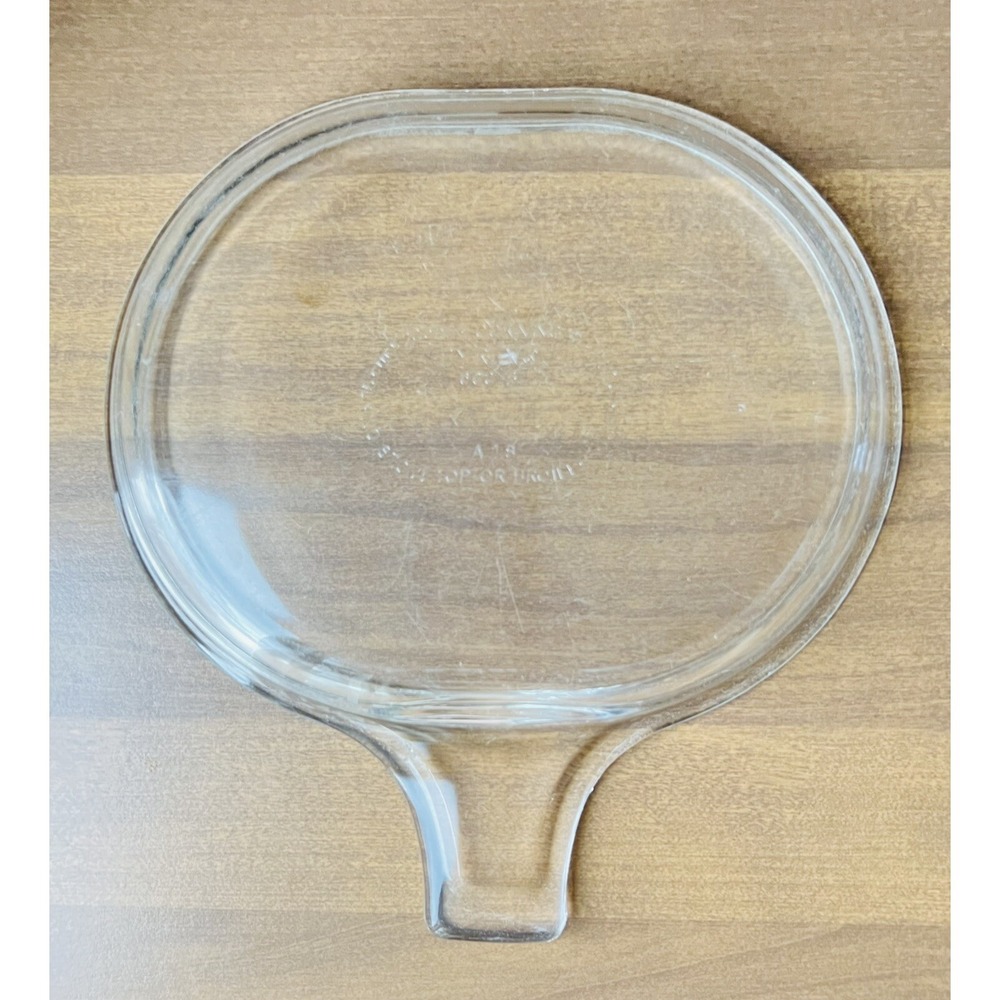 Pyrex Vintage Grab-It / Snack It Tray Clear Glass Dish #600 Microwave Plate